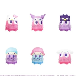 MegaHouse Figure|Sanrio Characters*Pac-ManxSanrio Characters Chibi Collect Figure Vol.2 Clear Color ver. 6Pack BOX