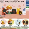 Takara Tomy A.R.T.S Pokemon*Palm Moment Pokemon Everyone's Warm Mascot Complete Set Figure Capsule Toy JAPAN