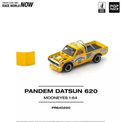 Pop Race Other Toys & Hobbies*Pandem DATSUN 620 Mooneyes 1/64 Miniature Car JAPAN OFFICIAL