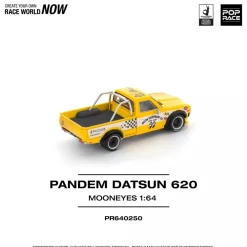 Pop Race Other Toys & Hobbies*Pandem DATSUN 620 Mooneyes 1/64 Miniature Car JAPAN OFFICIAL
