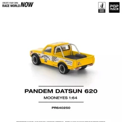 Pop Race Other Toys & Hobbies*Pandem DATSUN 620 Mooneyes 1/64 Miniature Car JAPAN OFFICIAL