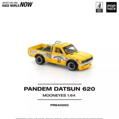 Pop Race Other Toys & Hobbies*Pandem DATSUN 620 Mooneyes 1/64 Miniature Car JAPAN OFFICIAL