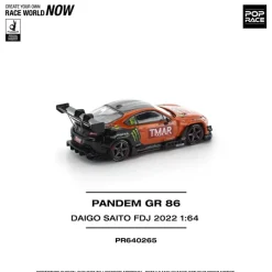 Pop Race Other Toys & Hobbies*Pandem GR86 Daigo Saito Formula Drift Japan 2022 1/64 Miniature Car JAPAN