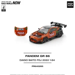 Pop Race Other Toys & Hobbies*Pandem GR86 Daigo Saito Formula Drift Japan 2022 1/64 Miniature Car JAPAN