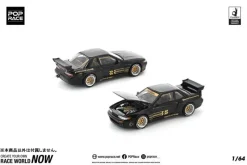 Pop Race Other Toys & Hobbies*Pandem Silvia S13 Black 1/64 Miniature Car JAPAN OFFICIAL