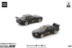 Pop Race Other Toys & Hobbies*Pandem Silvia S13 Black 1/64 Miniature Car JAPAN OFFICIAL