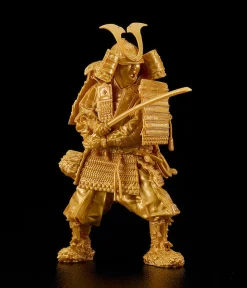 Max Factory Figure*PLAMAX Kamakura Period Armored Warrior Gold Color Edition 1/12 Model Kit JAPAN