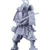 Max Factory PLAMAX Kamakura Period Armored Warrior Silver Color Edition 1/12 Model Kit JAPAN