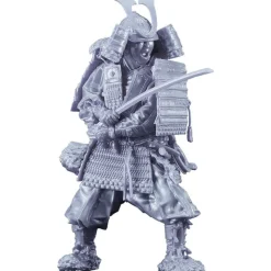 Max Factory PLAMAX Kamakura Period Armored Warrior Silver Color Edition 1/12 Model Kit JAPAN
