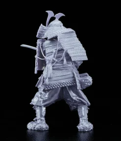 Max Factory PLAMAX Kamakura Period Armored Warrior Silver Color Edition 1/12 Model Kit JAPAN
