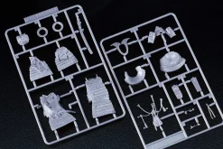 Max Factory PLAMAX Kamakura Period Armored Warrior Silver Color Edition 1/12 Model Kit JAPAN