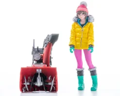 Max Factory Figure*PLAMAX MF62 minimum factory Minori with Honda Small Snow Plow HSS1170n Model Kit