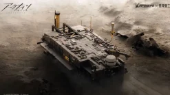 Planet Ring Industry Figure*Goukin Juukou Series Arknights Rhodes Island 1/2500 Figure