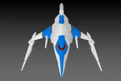 Plum Darius Silver Hawk 3F-1B Space Fighter 2P COLOR 1/144 Model Kit JAPAN