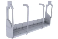 Plum Figure*New Type Long Seat Interior Set 1/80 Model Kit JAPAN OFFICIAL