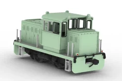 Plum Figure*Small Locomotive Convex Type Green 1/80 Model Kit JAPAN OFFICIAL