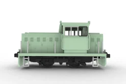 Plum Figure*Small Locomotive Convex Type Green 1/80 Model Kit JAPAN OFFICIAL