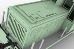 Plum Figure*Small Locomotive Convex Type Green 1/80 Model Kit JAPAN OFFICIAL