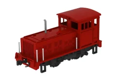 Plum Small Locomotive L Type Orange 1/80 Model Kit JAPAN OFFICIAL