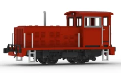Plum Small Locomotive L Type Orange 1/80 Model Kit JAPAN OFFICIAL