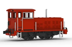 Plum Small Locomotive L Type Orange 1/80 Model Kit JAPAN OFFICIAL
