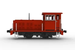 Plum Small Locomotive L Type Orange 1/80 Model Kit JAPAN OFFICIAL