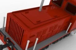 Plum Small Locomotive L Type Orange 1/80 Model Kit JAPAN OFFICIAL