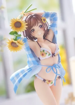 Plum Sunflower Girl Illustration by En Morikura 1/7 Figure JAPAN OFFICIAL