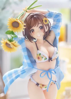 Plum Sunflower Girl Illustration by En Morikura 1/7 Figure JAPAN OFFICIAL