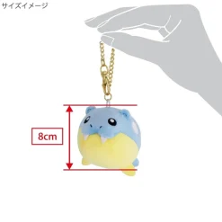 Sanei Plush Toy*Pokemon All Star Collection Spheal Plush Keychain JAPAN OFFICIAL