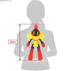 Sanei Boeki Plush Toy*Pokemon All Star Collection Armarouge S Plush Doll JAPAN OFFICIAL