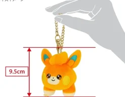 Sanei Boeki Plush Toy*Pokemon All Star Collection Pawmi Plush Keychain JAPAN OFFICIAL