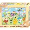 ENSKY Pokemon and Friends! Exciting Market Puzzle 300L Pieces JAPAN OFFICIAL