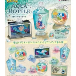 RE-MENT Pokemon*Pokemon AQUA BOTTLE collection2 Memories of the Shimmering Seaside Figure Box