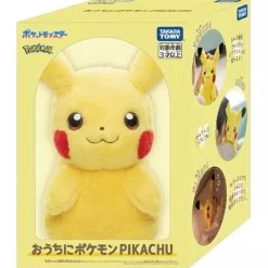 Takara Tomy Pokemon at Home Pikachu Plush Doll JAPAN OFFICIAL