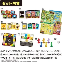 Takara Tomy Pokemon Board Game Get Battle Adventure JAPAN OFFICIAL