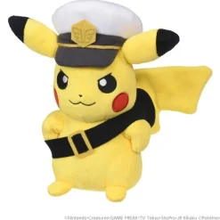 TAKARA TOMY Plush Toy*Pokemon Captain Pikachu Goggles Ver. Plush Doll JAPAN OFFICIAL