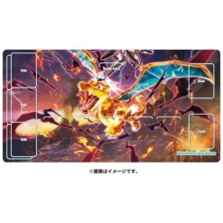 Pokemon Pokemon*Card Game Rubber Playmat Charizard Tera Raid JAPAN OFFICIAL