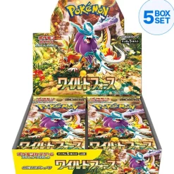 Pokemon Cards|Card*Card Game Scarlet & Violet Booster Pack Wild Force BOX sv5K