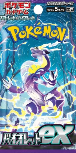 Pokemon Card Game Scarlet & Violet Booster Pack Violet ex BOX sv1V JAPAN