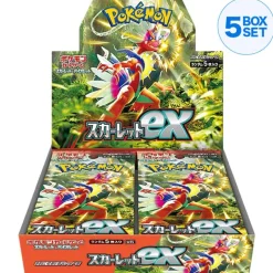 Pokemon Cards|Pokemon*Card Game Scarlet & Violet Booster Pack Scarlet ex BOX SV1S JAPAN