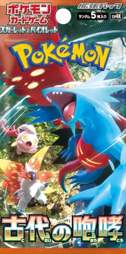 Pokemon Card*Card Game Scarlet & Violet Booster Pack Ancient Roar BOX sv4K Japanese