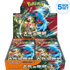 Pokemon Card*Card Game Scarlet & Violet Booster Pack Ancient Roar BOX sv4K Japanese