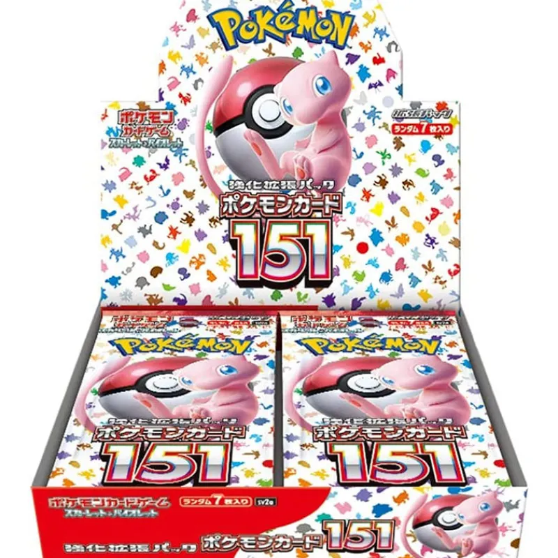 Pokemon Cards|Pokemon*Card Game Scarlet & Violet Booster Pack 151 BOX sv2a Japanese