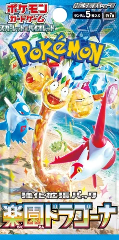 Pokemon Cards|Pokemon*Card Game Scarlet & Violet Booster Pack Paradise Dragona BOX sv7a