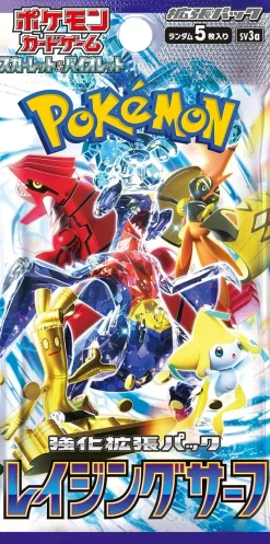 Pokemon Pokemon|Card*Card Game Scarlet & Violet Booster Pack Raging Surf BOX SV3a Japanese