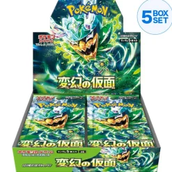 Pokemon Cards|Card*Card Game Scarlet & Violet Booster Pack Mask of Change BOX Sv6