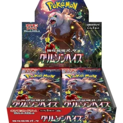 Pokemon Cards|Card*Card Game Scarlet & Violet Booster Pack Crimson Haze BOX Sv5a