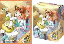 Pokemon Cards*Card Game Sonia Set Rubber Play Mat Sleeve Card Box Deck Case JAPAN