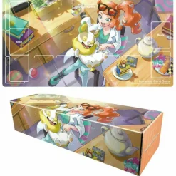 Pokemon Cards*Card Game Sonia Set Rubber Play Mat Sleeve Card Box Deck Case JAPAN